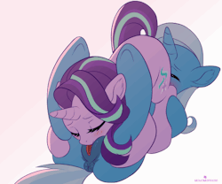 Starlight glimmer and trixie for anons