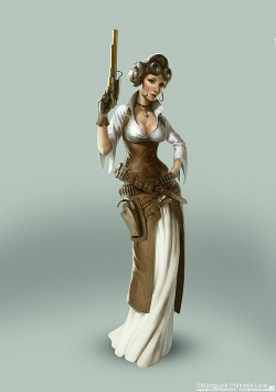 Bjorn Hurri - Steampunk Princess Leia