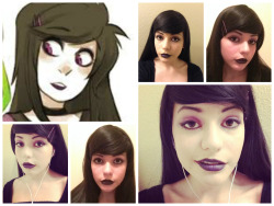 funeralforyourego :  Hello Sunny! I recently submitted my Rose Harley kidswap cosplay I did, and I really liked both of them so I cosplayed your Jade Lalonde kidswap! Sorry for the awkward collage, I had to fit all of the pictures in! hehe.  aah this
