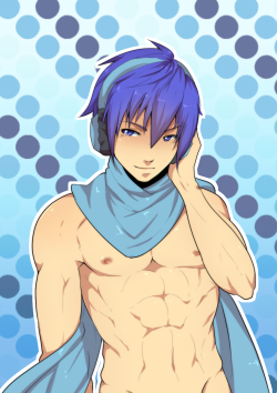 Omg! I forgot to put Kaito here! I&rsquo;m a mess xDDD I did this one a couple of months ago =DAlso, you can follow me inthis other sites:https://www.facebook.com/justsylhttp://justsyl.deviantart.com/http://www.y-gallery.net/user/justsyl/http://www.patreo