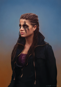 the100fanarts:  so this is an amazing portrait of octavia by the amazingly talented euclase! this has only been posted on their deviantart so there was no way to reblog (as far as i could tell, but if you know of an original tumblr link, please let me