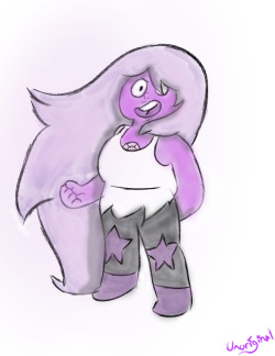 This was my most recent attempt to practice with Adobe, unfortunately I dont think it turned out as well as my drawing of Rose Quartz. 