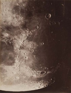 humanoidhistory:  Lunar photography by Paul Henry and Prosper Henry, French brothers, opticians, and astronomers in the late 19th century. (artfinding)
