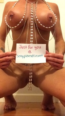 bigbulletwants2seeitall:  Here’s a few by request of sexypiercedsecret.  Send me your request and I’ll see if I can snap you something special!!  http://sexypiercedsecret.tumblr.com/