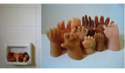 tellittoreadersdigest:  unsuspected-humor:  ambletrees:   hand soap  amazing  more like creepy as fuck  ah yes let me rub my naked body all over with baby hands this is what i need 