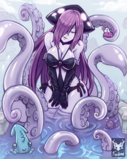 foxilumi:  Kraken from monster girl encyclopedia  Hello