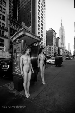 holdmyheaddown:  Nathalia Rhodes &amp; Kelsey Dylan.  By Gary Breckheimer. NYC. 
