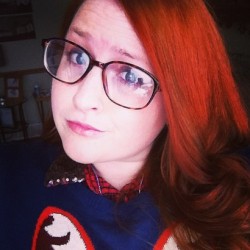 Cute redhead fan submission.  Pretty eyes. She should smile more though&hellip;