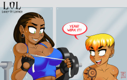Sexy-time is the best way to get fit baybeh lol  Patreon  