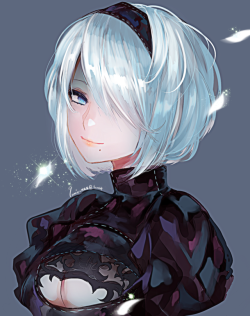 lumicakes:Protect 2B’s smileDo not edit/use/repost without my permission  
