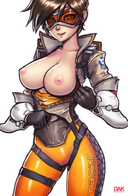darkartskai:  Made some Tracer lewds for that OVERWATCH HYYYYYYPE! I know she’s more known for her rump but her boobers need equal attention   &lt; |D’‘‘‘
