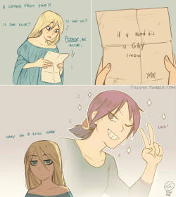 ticcytx:  This is my theory about Ymir’s letter, knowing the type….Please don’t 