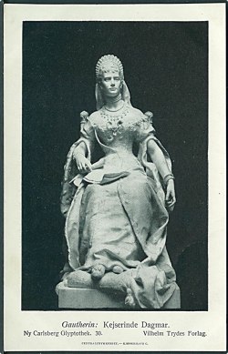 imperial-russia:A sculpture of Empress Maria Fyodorovna
