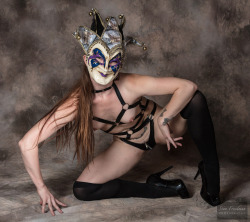 stanfreedmanphoto:  Mary Celeste - Masked Fetish Outfit #9Stan Freedman PhotographyModel - Mary Celeste   @celestialcreature