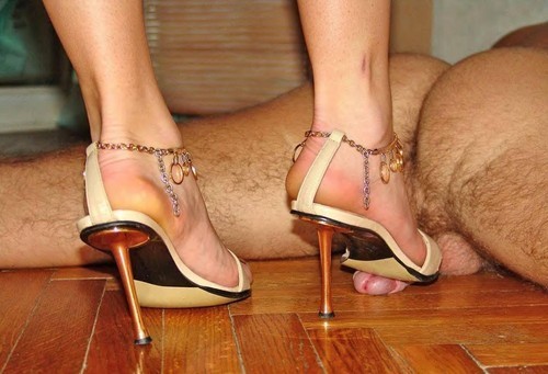 Femdom shoes and trample