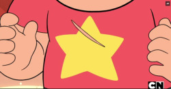 behind-a-wall-of-illusion:  This rip in Steven’s star is very purposeful and significant. I think it definitely symbolizes Steven’s perceptions of Gems and his mom. Between “Bismuth”, “Earthlings”, and “Back to the Moon”, Steven is