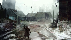 nenad8: The Witcher-inspired paintings by   Jakub Różalski.