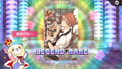 i solo yolo’d bc i only have like 30 discs and wanted one last shot at an anniversary card before it ended and i mean i didn’t get one but?? i guess this is okay? i’m still kind of salty tho ww but! at least i can idolize ban-chan now (´ ▽｀)
