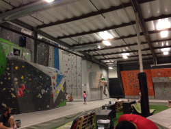 Went indoor rock climbing for the first time!! It was soooo much fun! :D