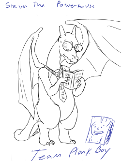 I wanted to draw my headcannon pokemon team. Starting with Charizard.