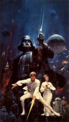 brianmichaelbendis:     John Berkey - Star Wars, 1977.  
