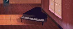 everydaylouie:  evil piano (i avoided this room like the plague when i was a kid!) 