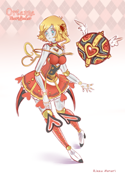 orianna-reveck-theladyofclock:  Heart Seeker Orianna by: rikkuhanari Check out more at The Orianna Legendary Skin Campaign. 
