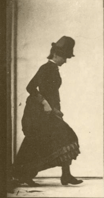 windandsails:   Eadweard Muybridge, Woman Jumping / Running Straight High Jump, 1887, plate 156 