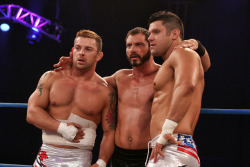 skyjane85:  Davey Richards &amp; Eddie Edwards &amp; Austin Aries (taken from TNA’s website…credit goes to them) 