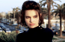 mabellonghetti:  Beatrice Dalle photographed by Jean-Claude Deutsch at the 1986 Cannes Film Festival
