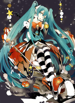 sdurorhr:  「ねんどろいど　初音ミク　ハロウィンver.」は【HATSUNE MIKU EXPO 2014 in Los Angeles】で先行販売予定です。 This nendoroid will be first released on HATSUNE MIKU EXPO 2014 in LA. about this Halloween Miku http://urx.nu/bT4F