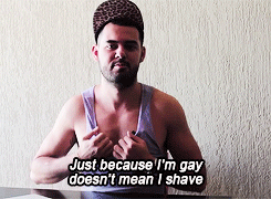 stripperontrainfirstclassonplane:  sean-codyvevo:  flowersatleast-blog: Just because I’m gay…  FINALLY SOMEONE DISMISSES THESE AWFUL GAY STEREOTYPES  Especially the one thinking that everyone is in shape somehow? 
