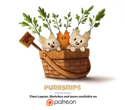 cryptid-creations:  Day 1400. Purrsnips by Cryptid-Creations  Time-lapse, high-res and WIP sketches of my art available on Patreon (: Twitter  •  Facebook  •  Instagram  •  DeviantART   