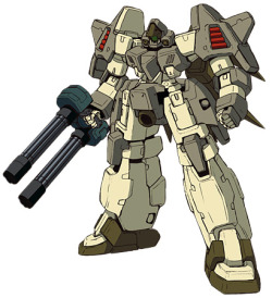 the-three-seconds-warning:MMS-01 Serpent  MMS-01 Serpent (aka Serpent Custom) is a mass-produced heavy assault mobile suit by the Barton Foundation. The unit is featured in the movie New Mobile Report Gundam Wing: Endless Waltz.  The only fixed armament