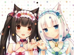 nintendocafe: Nekopara coming to Nintendo Switch The comedic visual novel sees the protagonist open a Japanese confectionery alongside two cat girls.  