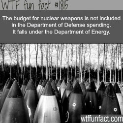 wtf-fun-factss:  Nuclear weapons facts - WTF fun facts