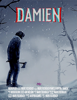 markired:  damien gif movie posters.↳ inspo.