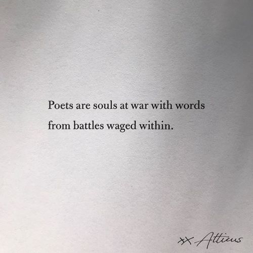 atticuspoetry:  Any poets out there? Lmk, I’d love to read your work. #atticuspoetry — view on Instagram https://ift.tt/32CSzUr
