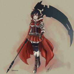 mikururunartwork:  RPG RWBY Ruby [Hunter]Weiss [Magic Swordsman]Blake [Ninja Faunus]Yang [Brawler]