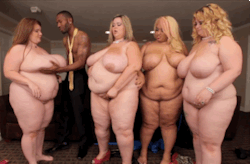 fatbcrazy:  Sexy Fat Bitches, Mandy, Sasha, Lexxxi &amp; Libra Takes Some Black Dick
