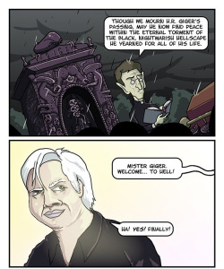 dorkly:  The Terrifying Afterlife of H.R. Giger 