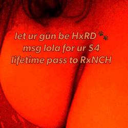 hey handfucker, did u think lolagoons wud let the boys have all the fun? i’m making a discord server for all my gooners (12.17.18) p.s. yes, those are my tits 💋 🐾 