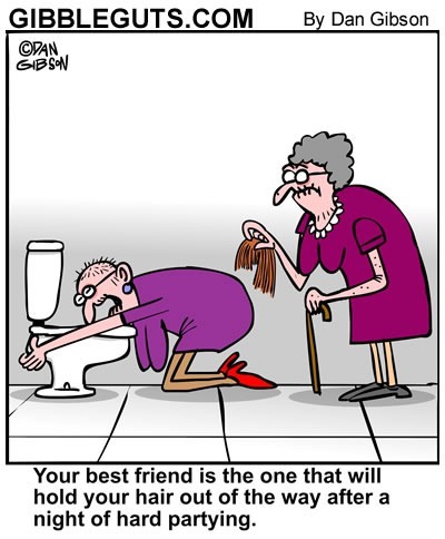 Funny cartoon jokes about old people