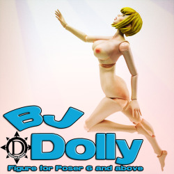 Darseal’s new Ball Jointed Dolly is a custom rigged figure with over 70 morphs to fully customize her to your dream Doll!  This product is for Poser 6 and above. Check the link for all the extra info!Ball Jointed Dollyhttp://renderoti.ca/Ball-Jointed-Doll
