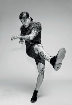 Stephen James. Have you seen him play soccer(football)? Boy can MOVE!
