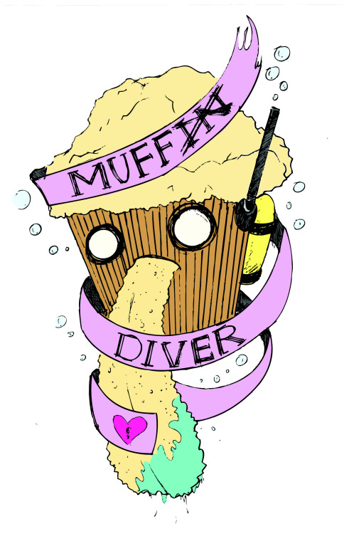 Muff diving lesbo babe