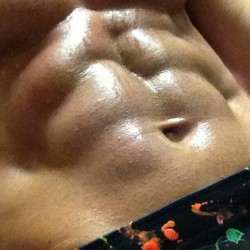 sexywrestlersspot:  In fear of being too vulgar due to how hot this Zack Ryder pic is, we are going to play fill-in-the-blank: I would love to ______ all over Zack Ryder’s abs! Follow for more hot pics of the hottest men in wrestling: http://sexywrestlers