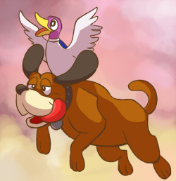 Duck Hunt for norkia! I&rsquo;m not going to lie, I had a LOT of fun drawing this one :)
