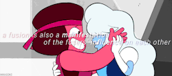 nemesisn30s:  maggins:  from the Guide to the Crystal Gems  Ooooo Love ;3