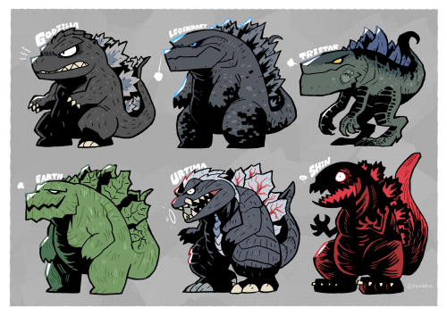 rariatoo:Godzilla’s